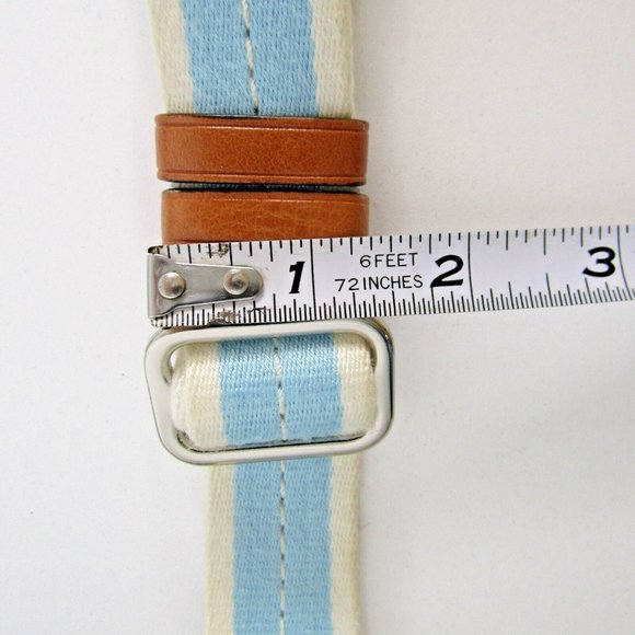 COACH Hampton Multicolor Watercolor Stripe Small Swingpack Crossbody Bag - Picture 7 of 8